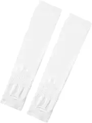 [Generic] Cooling Arm Sleeves,Outdoor Sunscreen Protector - Cooling UV Protective Arm Sleeves with Half-Finger for Men Women
