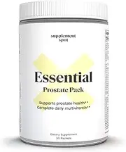 Essential Prostate Health Pack - Prostate Supplements for Men w/Saw Palmetto, Vitamins, Minerals - Daily Multivitamin for Men to Support Prostate, Overall Health - Dietary Supplement, 30 Packets