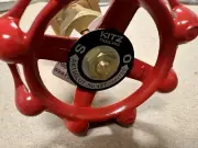 3/4" Gate Valve Brass 150 Steam 300 WOG Female NPT KITZ No.