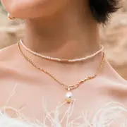 Baroque Pearl Pendant Necklace