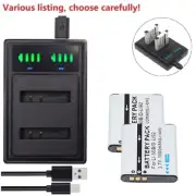 Battery or USB Dual charger for Olympus Li-50B LI-50C & SP-720UZ SP-800 SP-800UZ