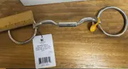 Myler Bit (New) Level 2, 6 in, SS Loose Ring w/Low Port Snaffle w/Copper Inlay