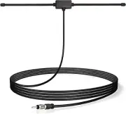 Car FM AM Radio Dipole Antenna Adhesive Mount for Radio Stereo in Dash Head Unit