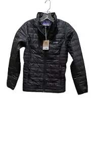2024 Fa24 Patagonia Women’s XS Black Nano Puff Insulated Jacket Lightweight