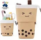 Cute Pencil Case Standing Pen Holder Telescopic Makeup Pouch Pop up Cosmetics Ba