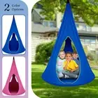 Kids Nest Swing Chair Nook, Hanging Seat Hammock for Indoor Outdoor Use