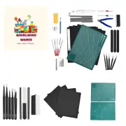Model Tool Kit - Premium 33 PCs Hobby Building Tool Hardware Basic Set with H...