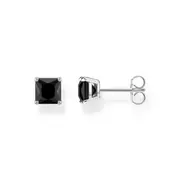 Thomas Sabo Earrings - Black Stones Silver Studs