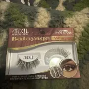 Ardell Bayalage Wispies Lashes Chestnut And Ash Brown New