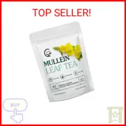 Mullein Leaf Tea Bags - Lungs Cleanse and Respiratory Support, Herbal Teas, Caff
