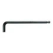 Wera 05022080001 Hexagon 950 PKL L-key, BlackLaser, Ballpoint Hex Key