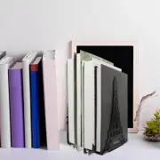 2 Pcs Bookends Eiffel Tower Kids Bookcase Bookshelf Shelves