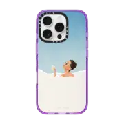 iPhone 16 Pro Impact Case MagSafe Compatible Bubblebath in the Clouds