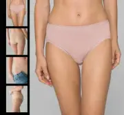 Soma Cotton Modal High Leg Brief Panty L Adobe Rose