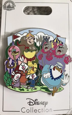 Disney Parks Robin Hood Family Cluster Trading Pin Sir Hiss Friar Tuck - NEW