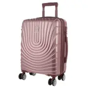 Pierre Cardin 54cm CABIN Hard Shell Case Luggage Bag Travel 48L - Rose