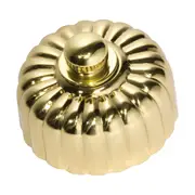 5483/250 Dimmer LED 250T Fluted Polished Brass D55xP40mm