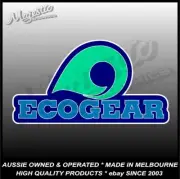 ECOGEAR - 175mm X 95mm - FISHING - BOAT - DECAL / STICKER