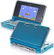 3DS Case - VSEER Ultra Clear Crystal Transparent Hard Shell Protective Case Cover Skin for Nintendo 3DS