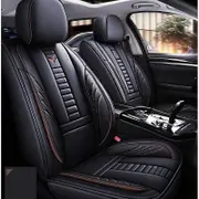 Leather Car Seat Cover for Peugeot 208 508 307 407 308 SW 2008 5008 3008 301 107 T9 607 206 RCZ 4008 206 207 308s Seat Protector 2pc seat cover(.402)