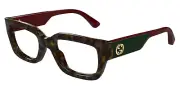 New GUCCI Reading Glasses GG1666O 002 50-19 140 Tortoise & Green Frames Readers