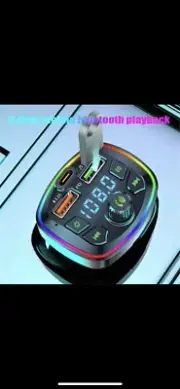 Bluetooth 5.0 FM Transmitter Handsfree USB Charger Car Kit Radio Adapter AU