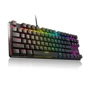 - PK003 Lunar Alloy TKL Mechanical Gaming Keyboard Brown Tactile RGB LED