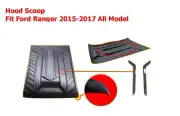 Fit Ford Ranger 2015-17 and Raptor 2018 only Front Hood Scoop Matte Black