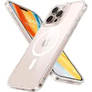 Torras iPhone 16 Pro Max (6.9") Diamond-Mag Case - Clear MagSafe Compatible - Diamond Clear [X00FX1962]