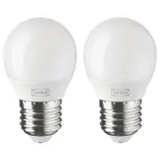 SOLHETTA LED bulb E27 250 lumen, globe opal white