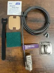 Targus Defcon Compact Serialized Combo Cable Lock ASP71GLX-S