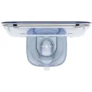 Oxo StrongHold 20cm Wall Hanging Suction Soap Dish Bathroom Storage Organiser