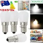 E14 E12 AC220-240V LED Fridge Lamp Globe Light Refrigerator Bulb Cool White Bulb