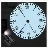 在飛比找Yahoo!奇摩拍賣優惠-【王哥精品優選】2代LED投影時鐘超低音 羅馬投影鐘表 客廳