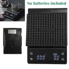 3kg/0.1g Precision LED Display Kitchen Coffee Food weighing Scale with Timer New