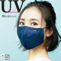 在飛比找PChome24h購物優惠-ESTCOUTURE 日本製UV Cut寶石款純棉口罩(8色