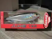 Berkley 5" Juke 128 Saltwater Fishing Lure Suspending - 1 3/10 Oz - Black Silver