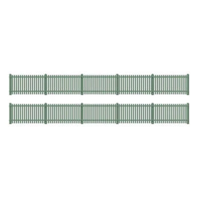OO Ratio Picket Fencing Green Straight Only