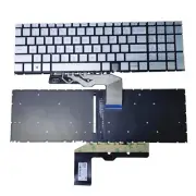For HP ENVY 17m-cg1013dx 17m-cg0013dx 17m-cg0xxx Silver Backlit Keyboard New