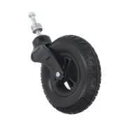 Wheelchair Front Caster 8in Solid Wheel Rollator Walker Replacement Caster^