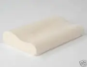 Memory Pillow Heat sensitive foam forms to neck & head washable cover #5500