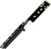 M.2 to Pci Extension Cable, Graphics Card Riser Adapter Connector, Flexible Cooling-Support Accessory for Gpu Installation Enhanced Workflow Pc Case Layout Expansion