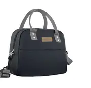Lunch Bag Insulated Lunch Box with Adjustable Shoulder Strap for Office Work Picnic School Beach Travel,Black