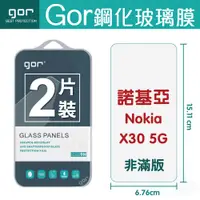 在飛比找蝦皮購物優惠-GOR 9H 諾基亞 NOKIA X30 5G 手機 玻璃鋼