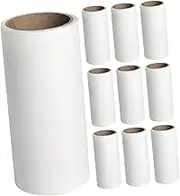 EXQUIMEUBLE 10pcs Convenient Refills Adhesive Sheets for Lint Roller Replacement Cleaning Tool for Dog for Fabrics