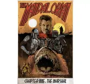 Star Wars The Mandalorian Chapter 9 Marshal Lithograph Art Print 16x24 Mondo NEW