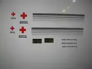 American Red Cross Hummer H2 Decals 1:64 two for one