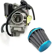 [Motorcycle parts] Carburetor With Air Filter for Honda GY6 125 150 24MM PD24J 125CC 150cc for Dune Buggie ATV Engine [Easy to replace]