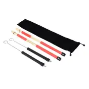 1 Pair Drum Brushes Retractable Wire Brushes Drum Sticks Brush + 1 Pair3673
