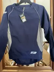 3n2 Change Up Convertible Jacket Navy Blue Size Youth Small W/ Removable Sleeves